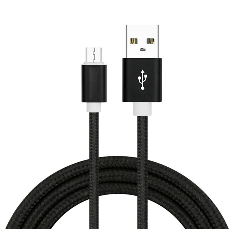 Bakeey 2.1A Micro Usb Type C Nylon Braided Wire Fast Charging Data Cable For Xiaomi Mi8 Mi9 Huawei P20 Mate 20 S9 S10 Note Black 6900042622960