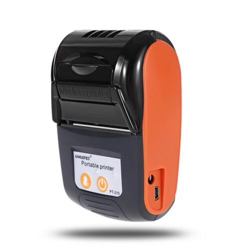 GOOJPRT PT 210 58MM Wireless Portable bluetooth Thermal Receipt Printer Machine For Windows Android iOS 2