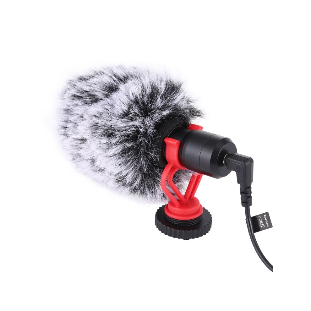 Puluz Pu3044 Professional Condenser Interview Video Record Microphone Youtube Vlogging Mic For Dslr Dv Camcorder Smart Phone Osmo 6906141574445