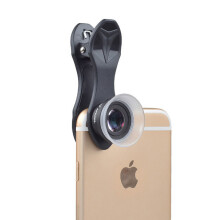 Apexel APL 24X Universal Super Macro 12X 24X Camera Lens for Mobile Phone Tablet