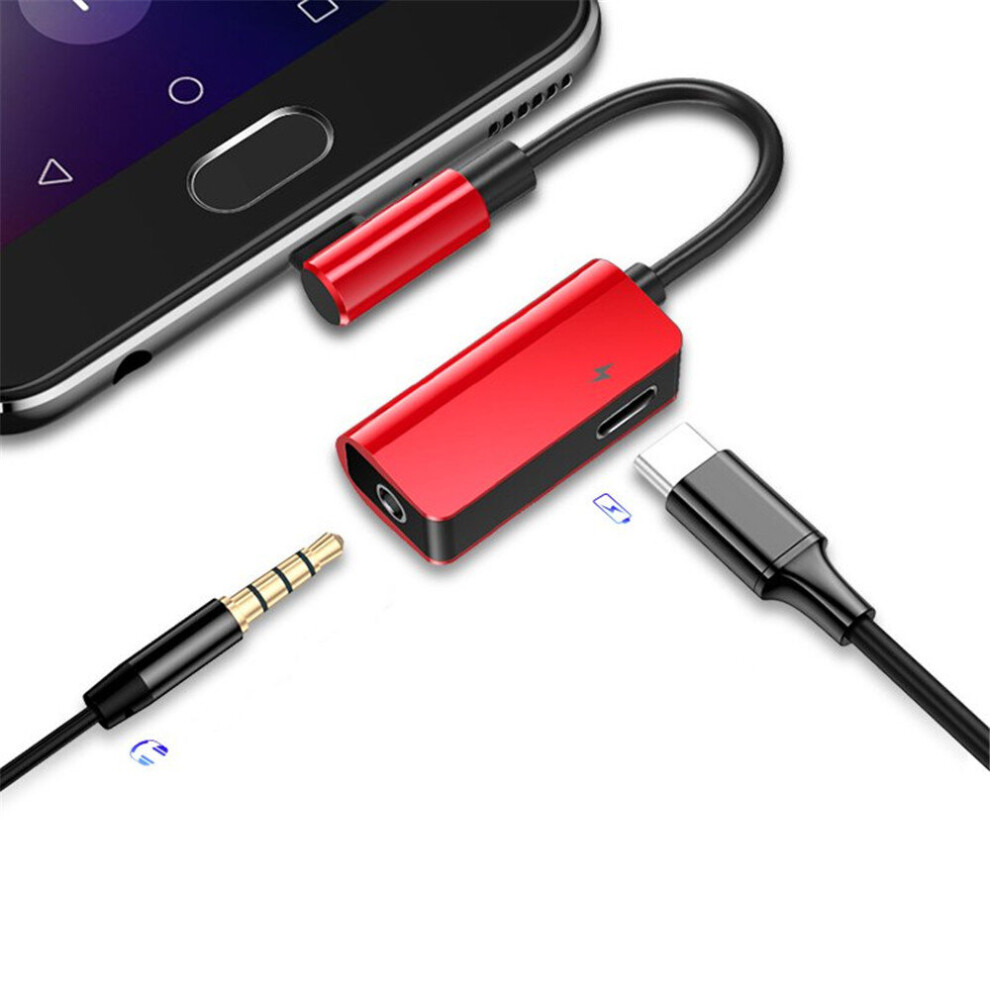 Baseus L45 Type C To Type C Charging + 3.5Mm Audio Music Adapter Converter For Xiaomi Huawei 745883710270
