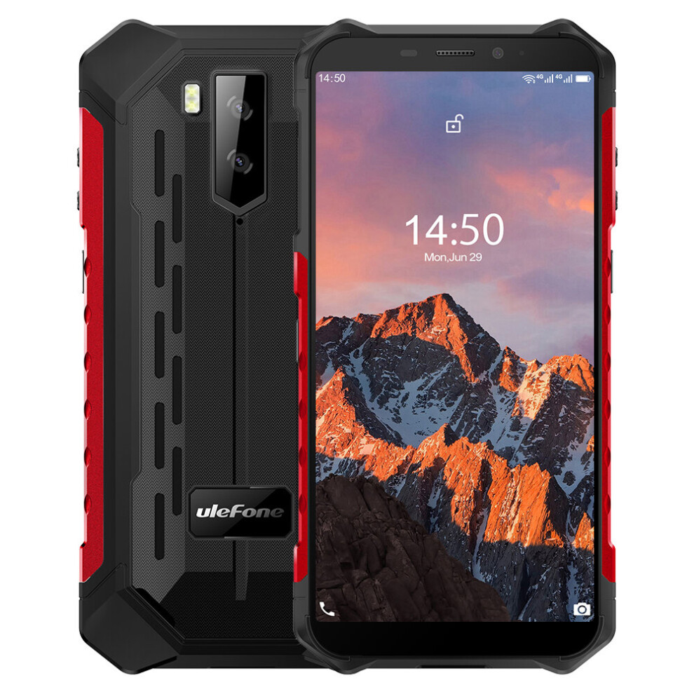 Ulefone Armor X5 Pro 5.5 Inch Nfc Ip68 Ip69k Waterproof 4Gb Ram 64Gb Rom 5000Mah Mt6762 Octa Core 4G Rugged Smartphone 6937748733829