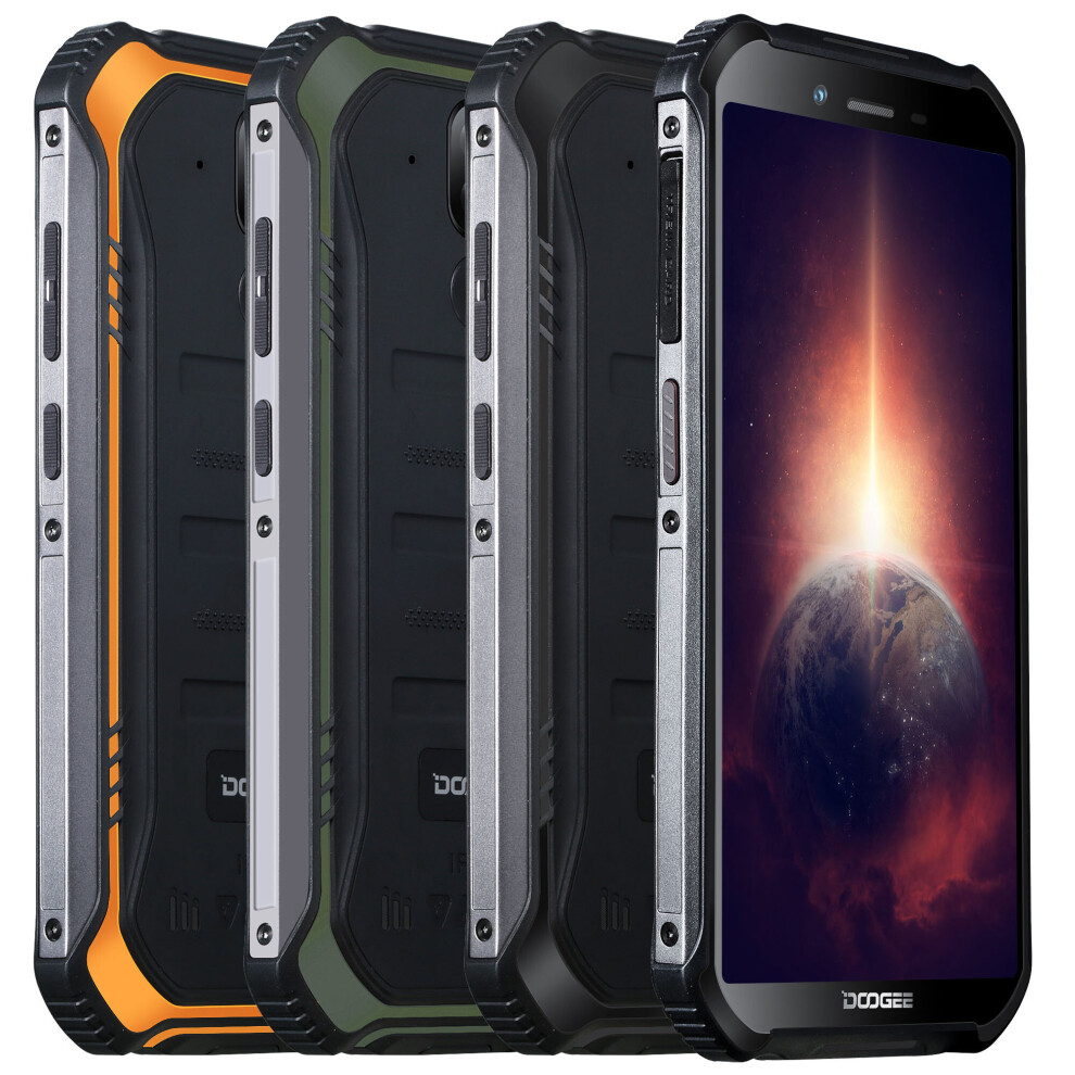 Doogee S40 Pro Global Version 5.45 Inch Ip68 Ip69k Waterproof Nfc Android 10.0 4650Mah 13Mp Dual Rear Camera 4Gb 64Gb Helio A25 4G Smartphone 6900075276550