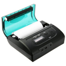 ZJiang ZJ 8002 Portable bluetooth USB POS Receipt Label Thermal Printer for Wins 7   8   10 with Android   IOS   7+1 System