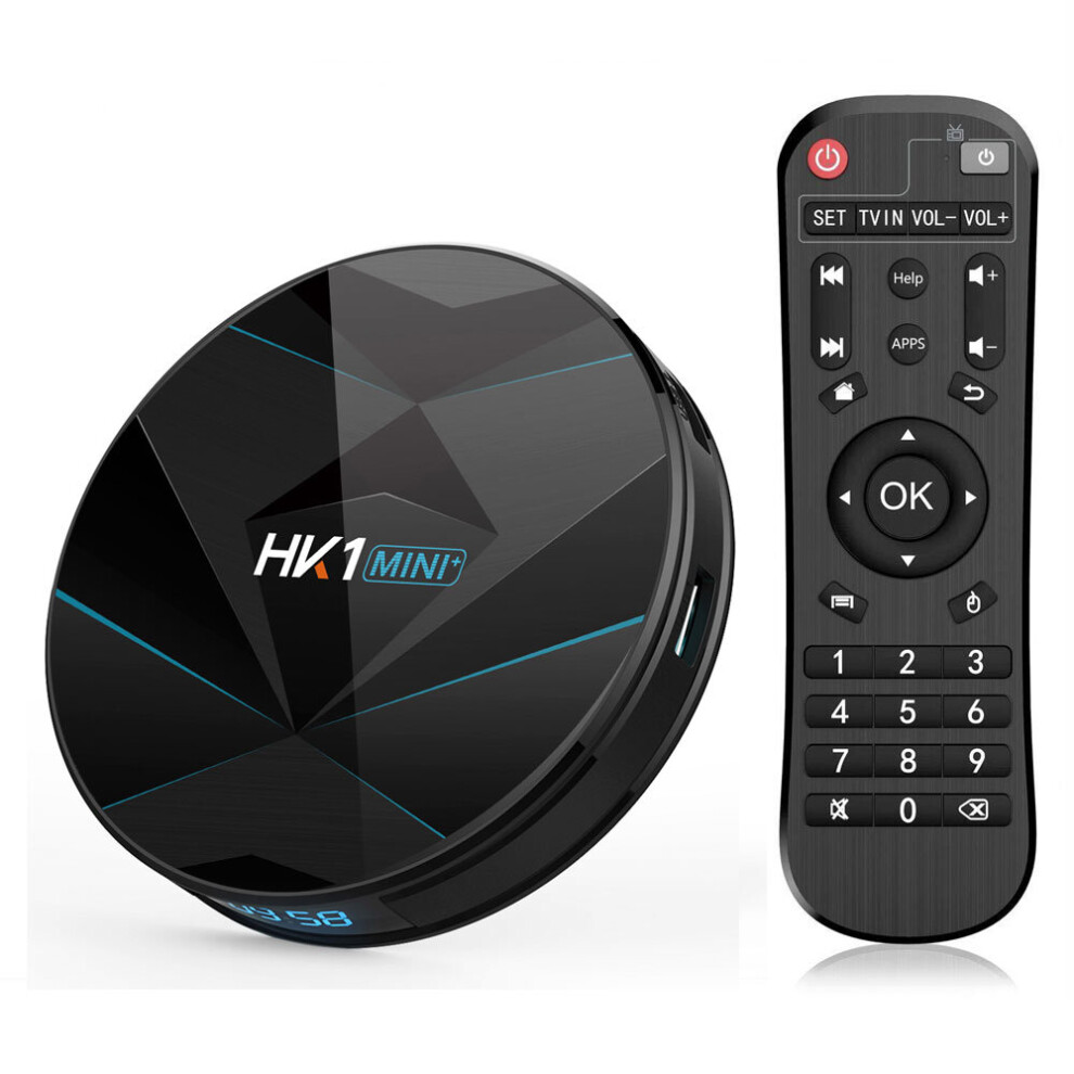 Hk1 Mini Plus Rk3318 4Gb Ddr3 Ram 32Gb Rom 5G Wifi Bluetooth 4.0 Android 9.0 H.265 Vp9 Tv Box 300028000304