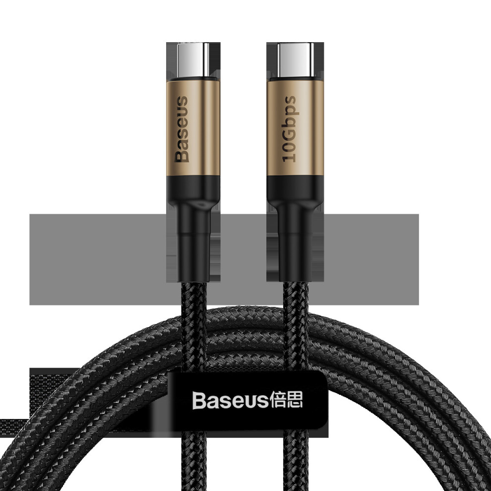 Baseus 60W Usb C To Usb C Pd3.1 Gen1 Qc4.0 Cable Power Delivery Cable 5Gbps Data Transfer Cord Line For Samsung Galaxy Note 20 Huawei P40 Mi10 Macboo Dark/Gray/Black 6906138528468