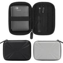 BUBM Elektronische Apparatuur Opslag Reis Tas Draagopslag Anti-schok Bescherming Case voor 2. 5 Inch Draagbare HDD Harde Schijf Externe USB Flash