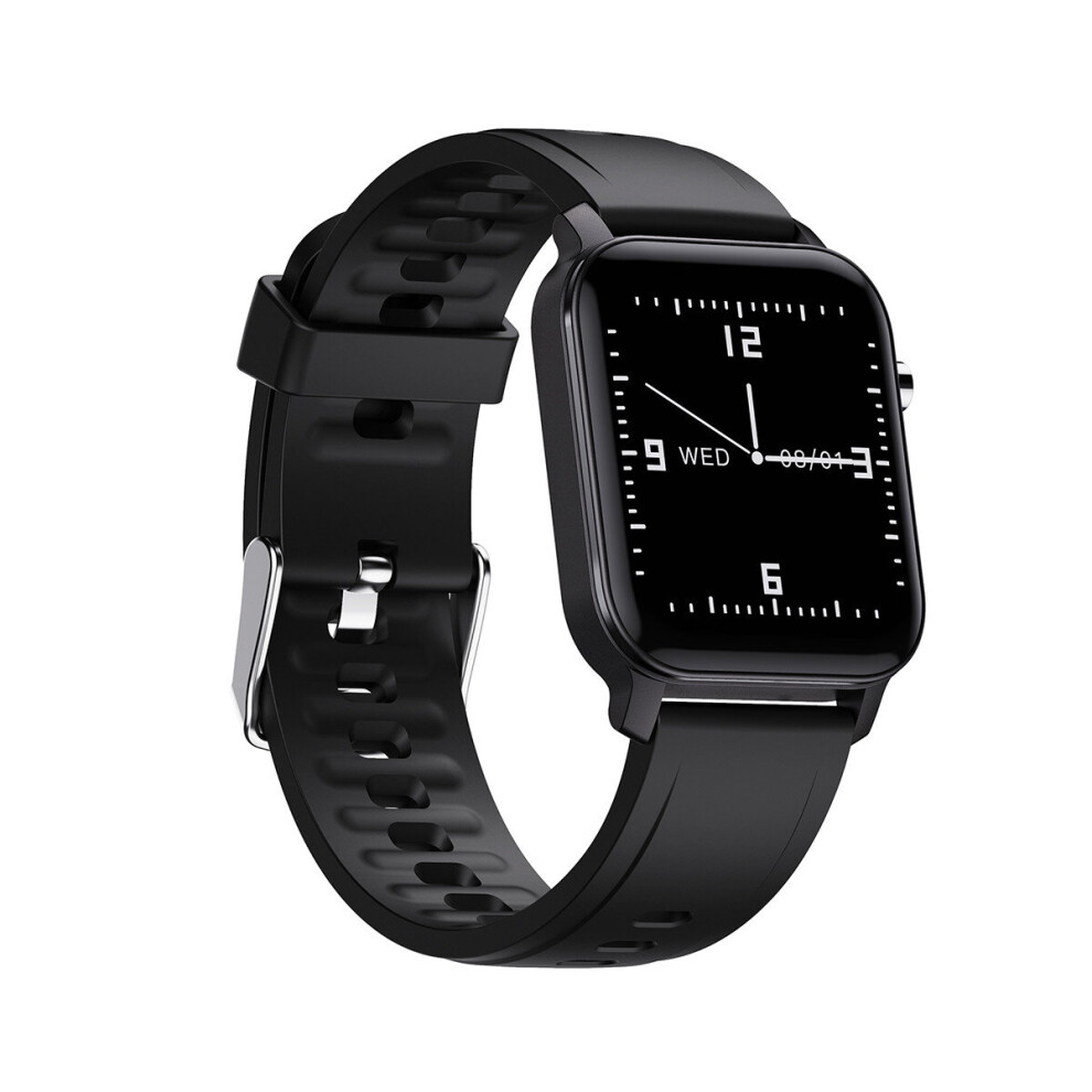[Bt 5.0]Bakeey M2 Ultra Thin 1.4 Inch Square Display Wristband Heart Rate Blood Oxygen Monitor 24 Hours Activity Tracker Smart Watch Cobalt 6900073004155