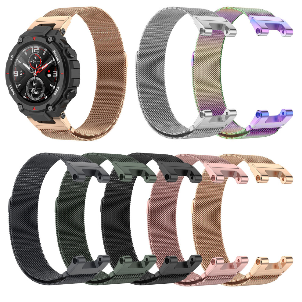 Bakeey Milanese Stainless Steel Strap Watch Band Watch Strap Replacement For Amazfit Ares Silver 010066861941