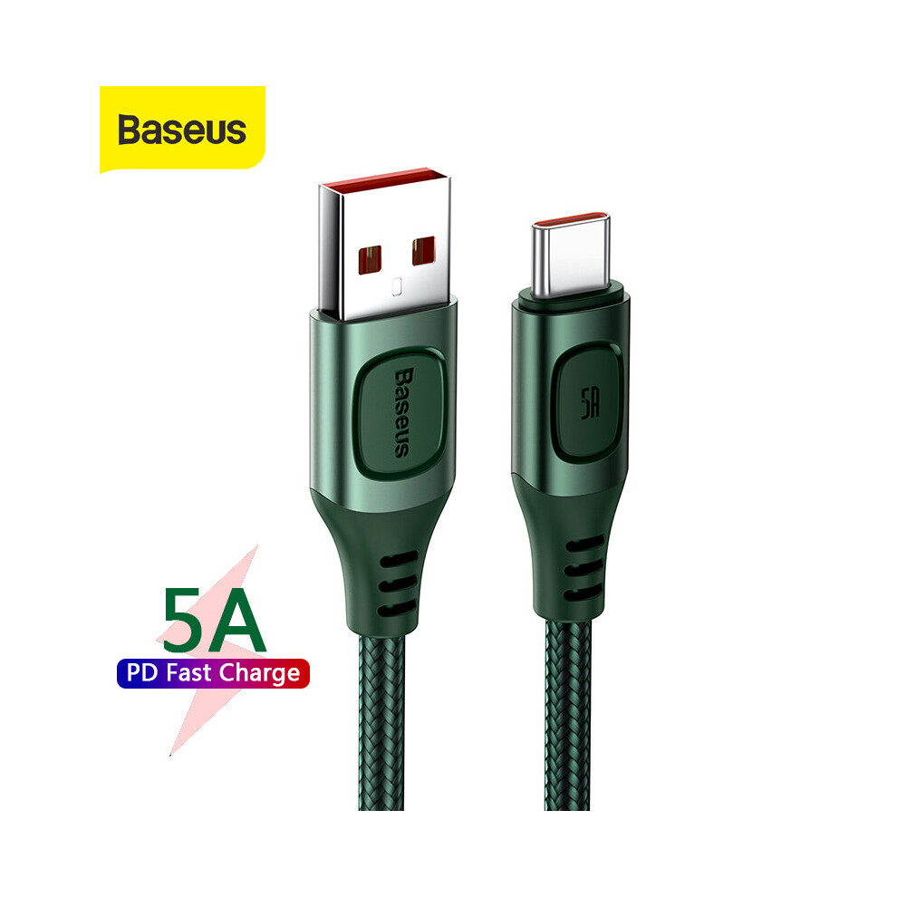 Baseus 5A Usb Type C Cable Multi Protocol Conversion Support Qc3.0 Pd3.0 Scp Fcp Afc Protocol Fast Charge Braided Nylon Data Transfer Cord For Iphone 6900072843816