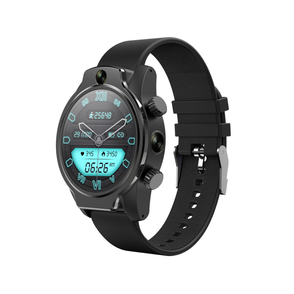 Rogbid Brave True Ip68 Waterproof 4G Smart Watch 3G+32G 8Mp Dual Camera Face Unlock Built In Gps Music Game Play Watch Phone 6900075708112