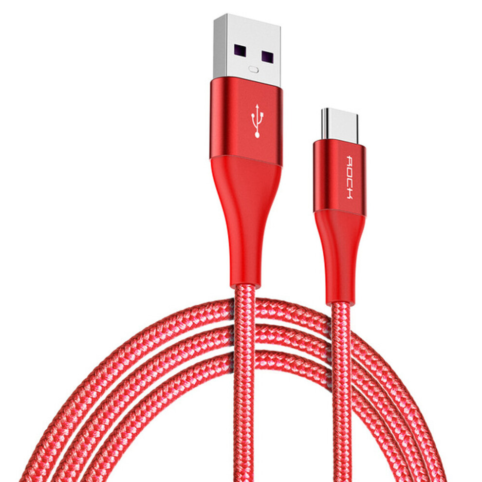 Rock 5A Type C Magnet Fast Charging Data Cable For Huawei P30 Xiaomi Mi9 Oneplus 7 S10 S10+ 3480563902121