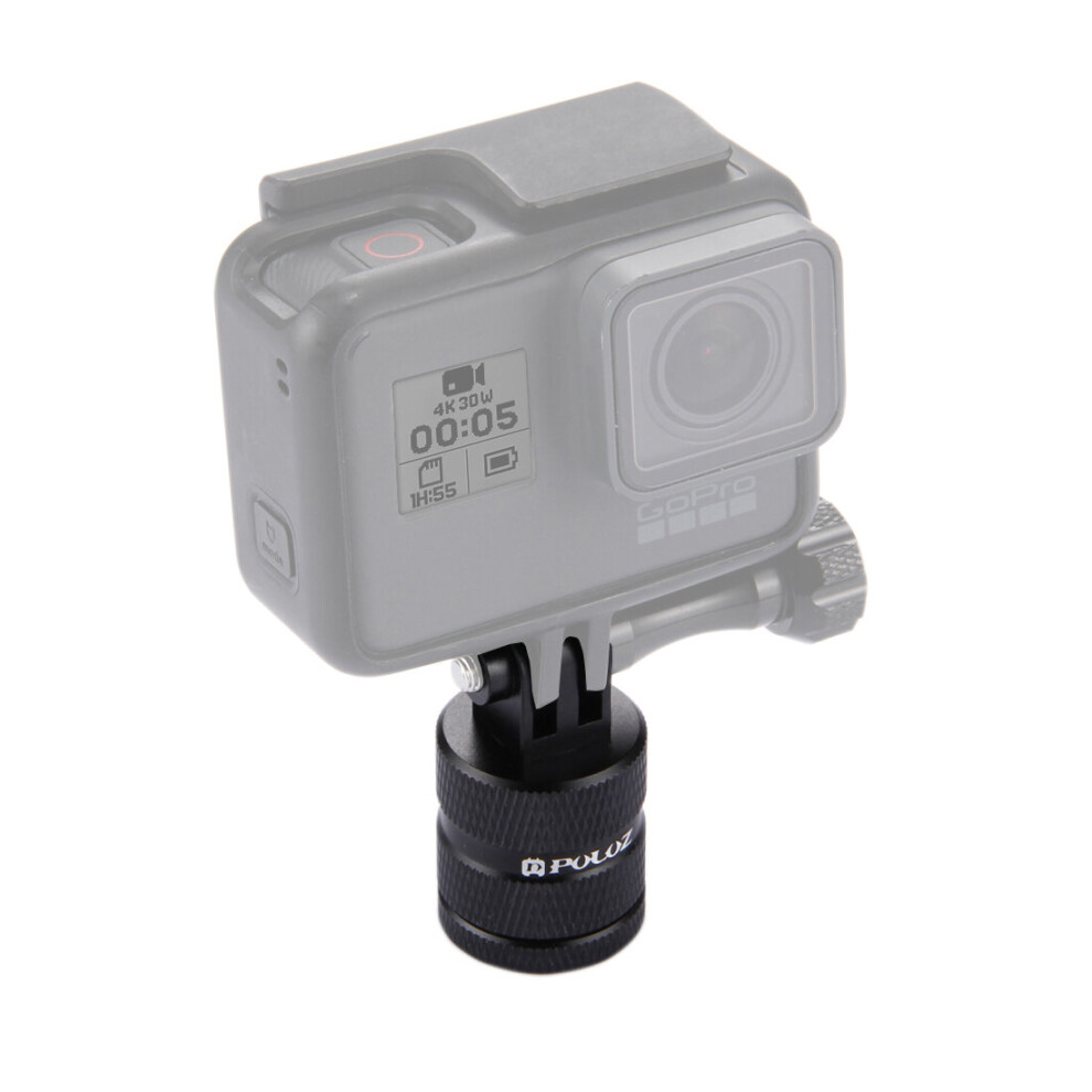 Puluz Pu219 Screw Hole Tripod Mount Cnc Adapter For Gopro Hero6 5 4 3+ 3 2 1 Xiaoyi Action Cameras Light 603432922300