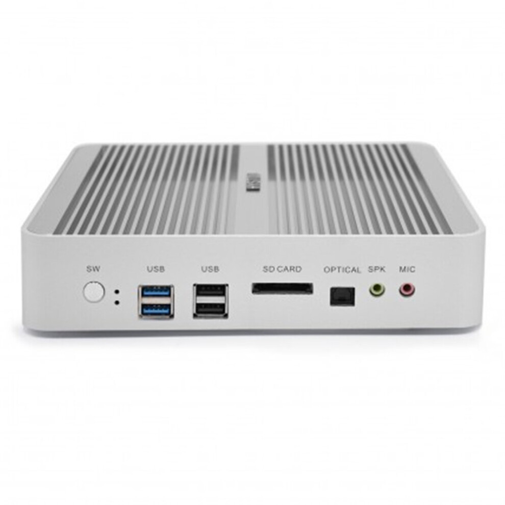 Hystou Fmp03b Mini Pc I5 7260U 4Gb+64Gb 4Gb+128Gb Dual Cores Win10 Ddr4 Intel Hd Graphics 640 3.4Ghz Fanless Mini Desktop Pc Sata Msata Mic Vga Hdmi 3480563583559