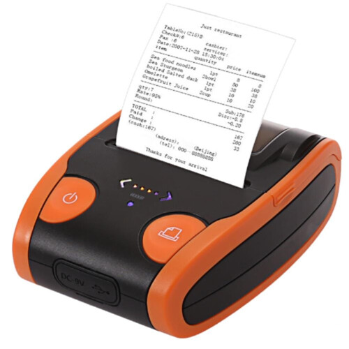 Thermal Printer Android bluetooth 58MM Label Mini POS Receipt Sticker Printer English Spanish 2