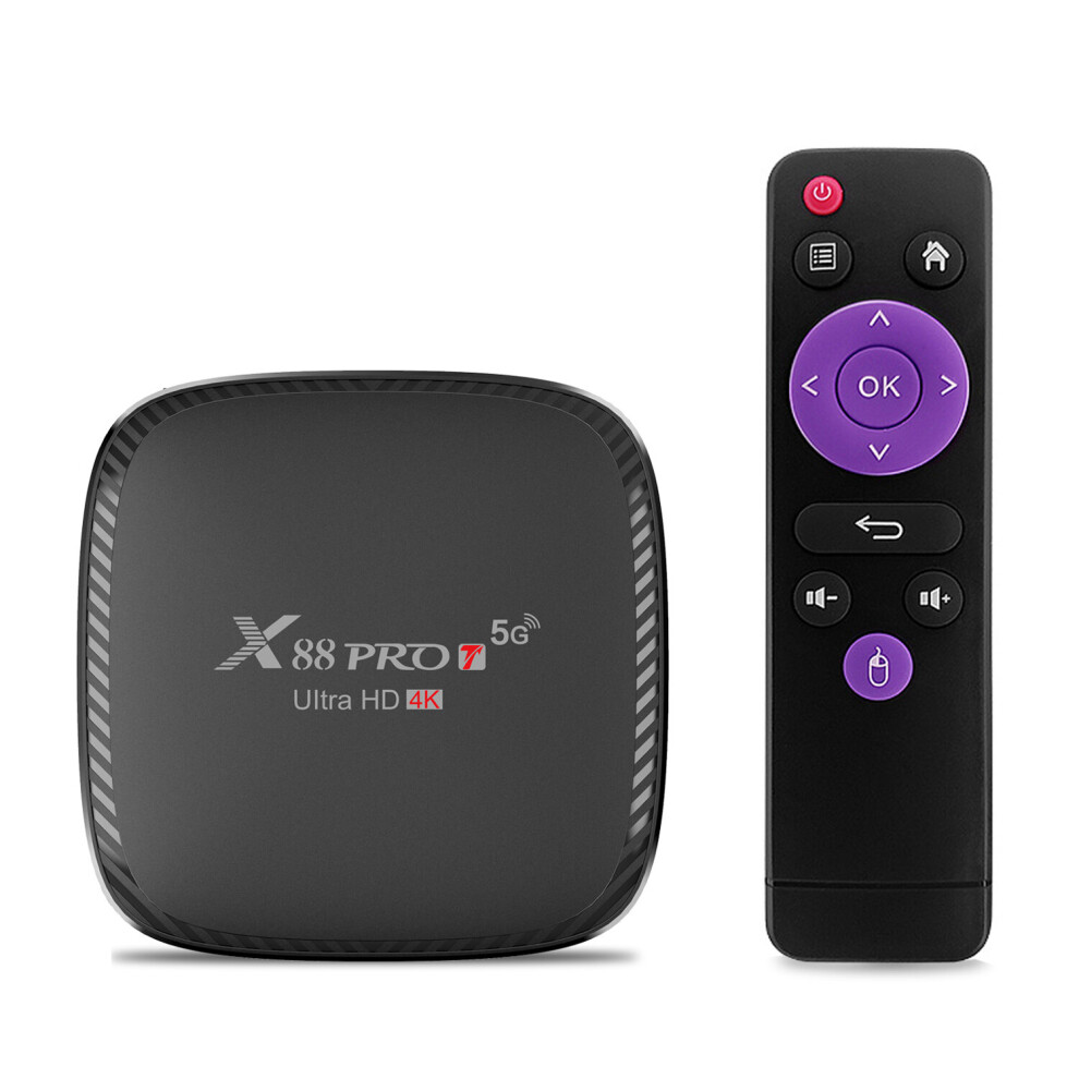 X88 Pro T Allwinner H313 1Gb Ram 8Gb Rom 2.4G 5G Wifi Ultra Hd 4K Android 10.0 Smart Tv Box Streaming Media Player 6900080720444