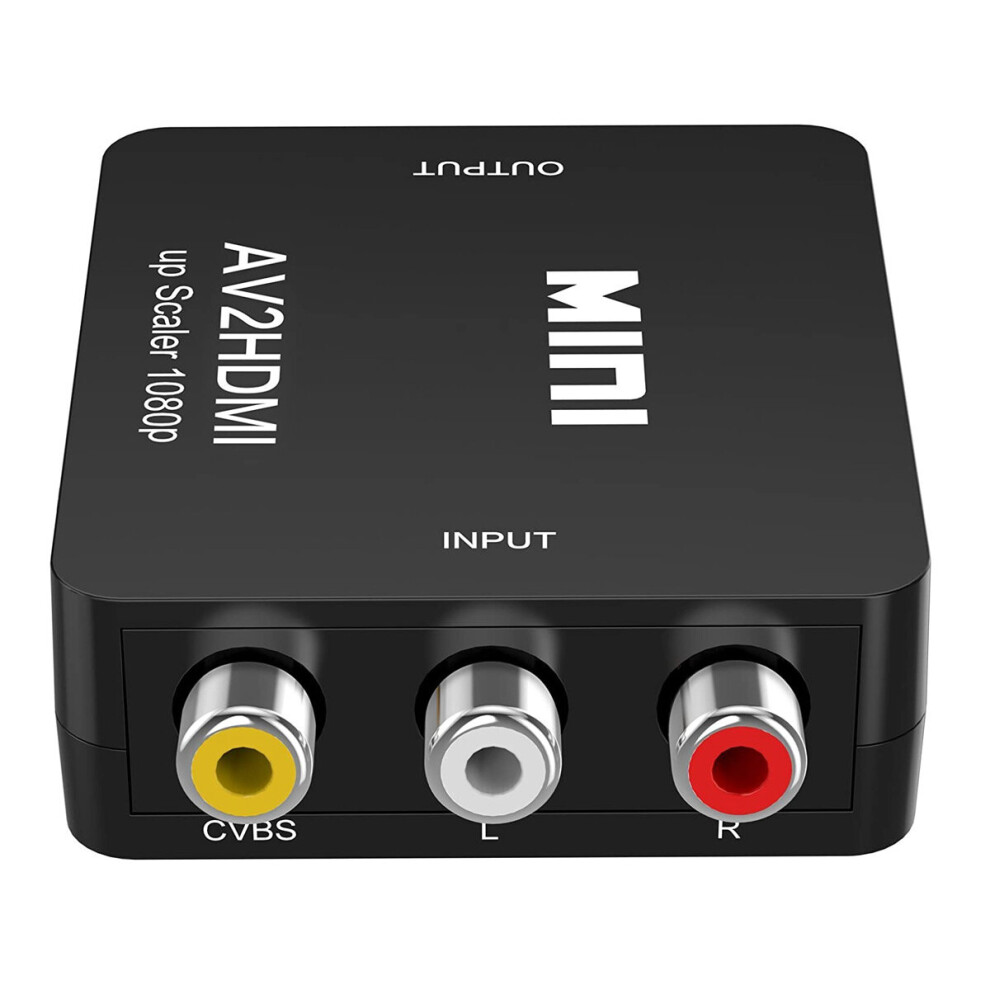 Mini Composite Av Cvbs Video Adapter 720P 1080P Rca To Hdmi Converter 820937980318
