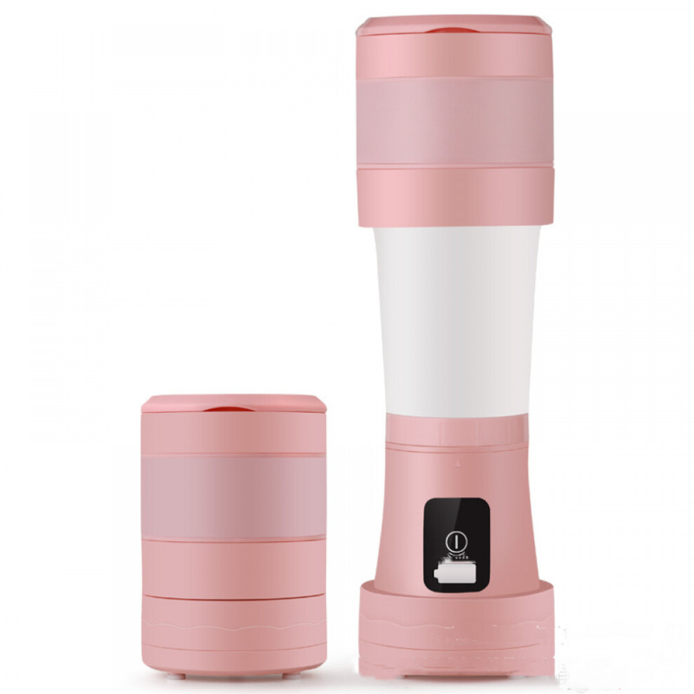 Portable Blender, Personal Size Blender for Shakes and Smoothies,BPA-Free Portable Blenders with 6 Blades and USB Rechargeable, Mixer Cup(Pink)-image-OPC-PBPKXPQ-NEW