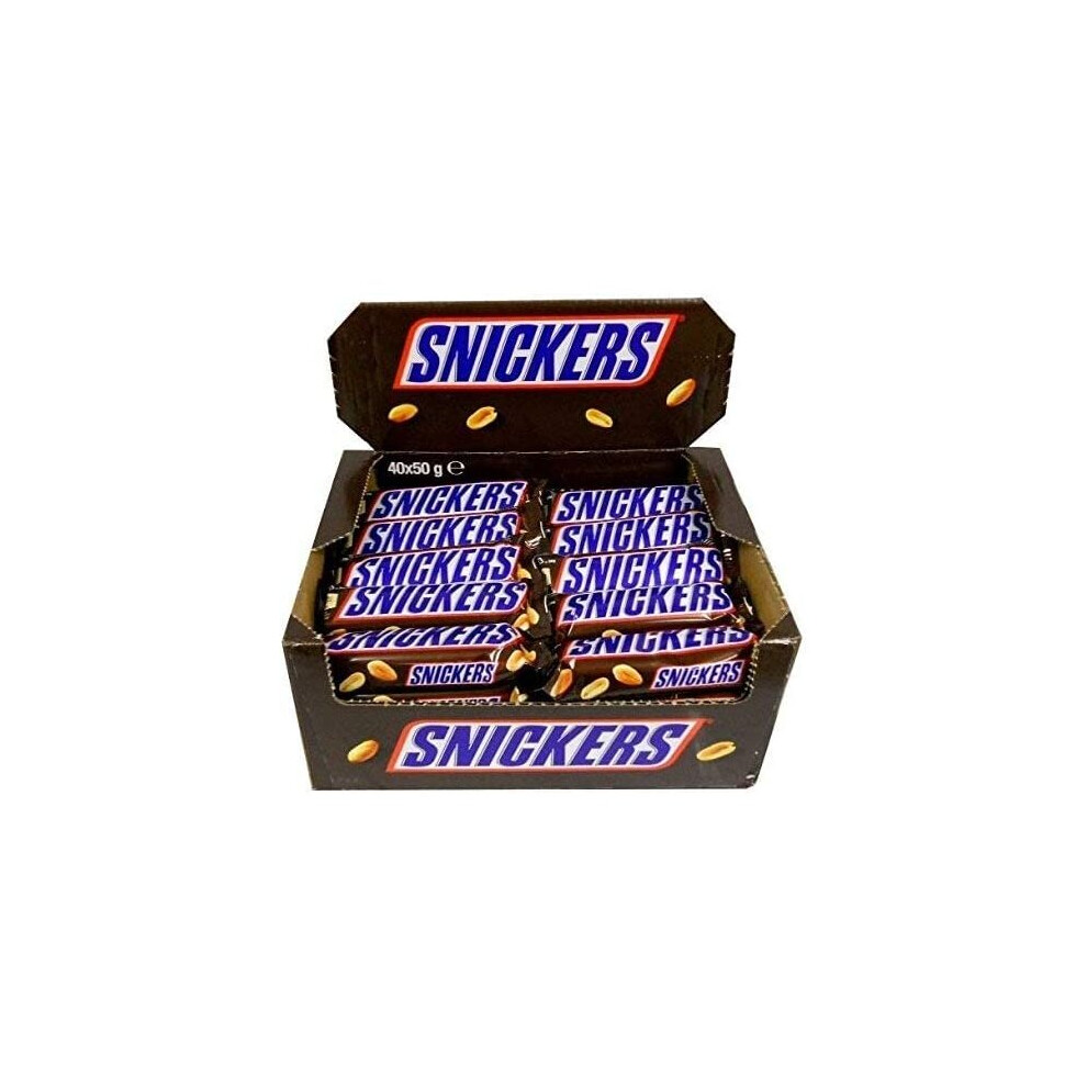 Snickers 40x 50 Grams Chocolate Bars