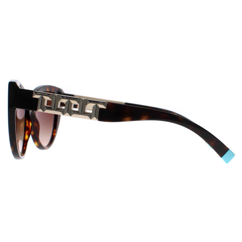 Tiffany & Co Tiffany Sunglasses TF4196 80153B Havana Brown Gradient 2