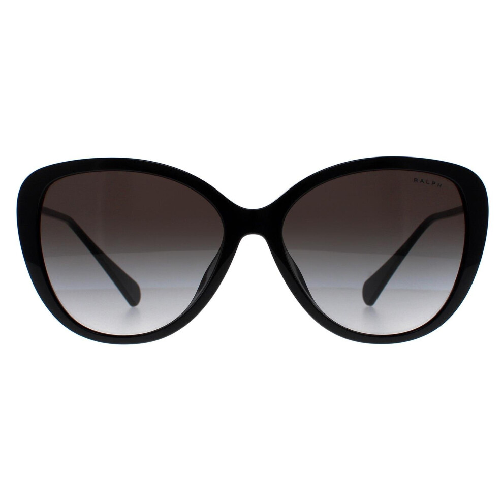 Ralph Lauren Ralph By Sunglasses Ra5288u 50018G Shiny Black Grey Gradient Black,Grey