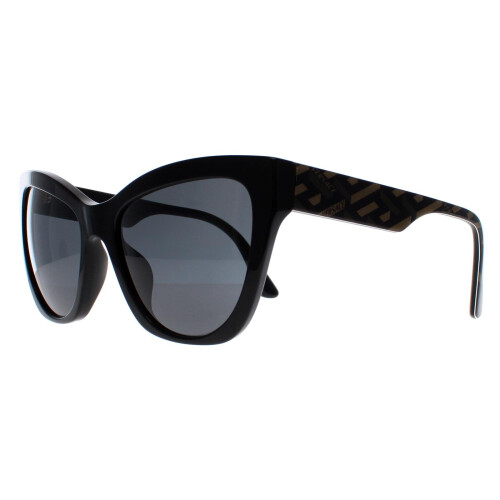 Versace Versace Sunglasses VE4417U 535887 Black Pattern Dark Grey 1