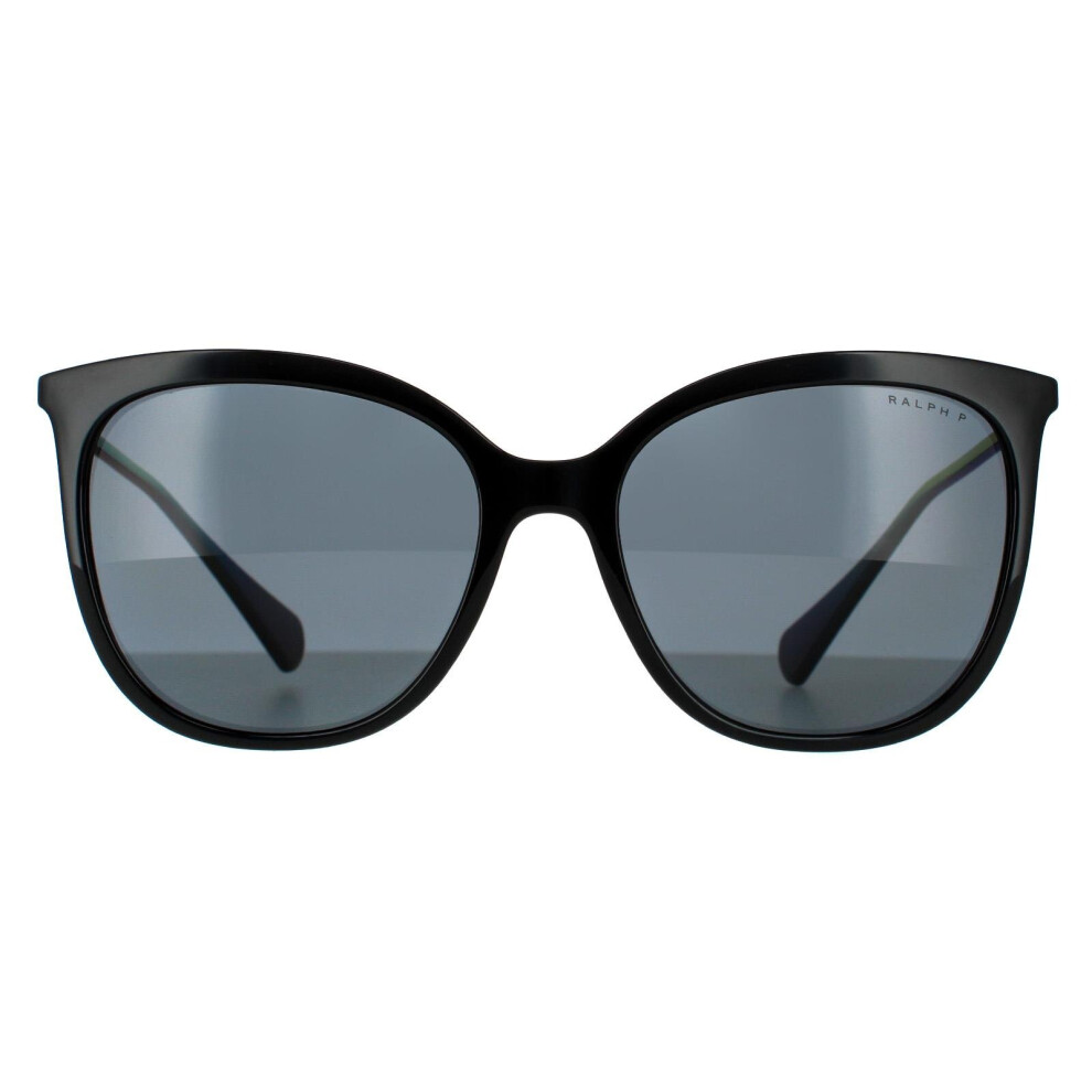 Ralph By Ralph Lauren Black Ra5248 Shiny Sunglasses - Image 5