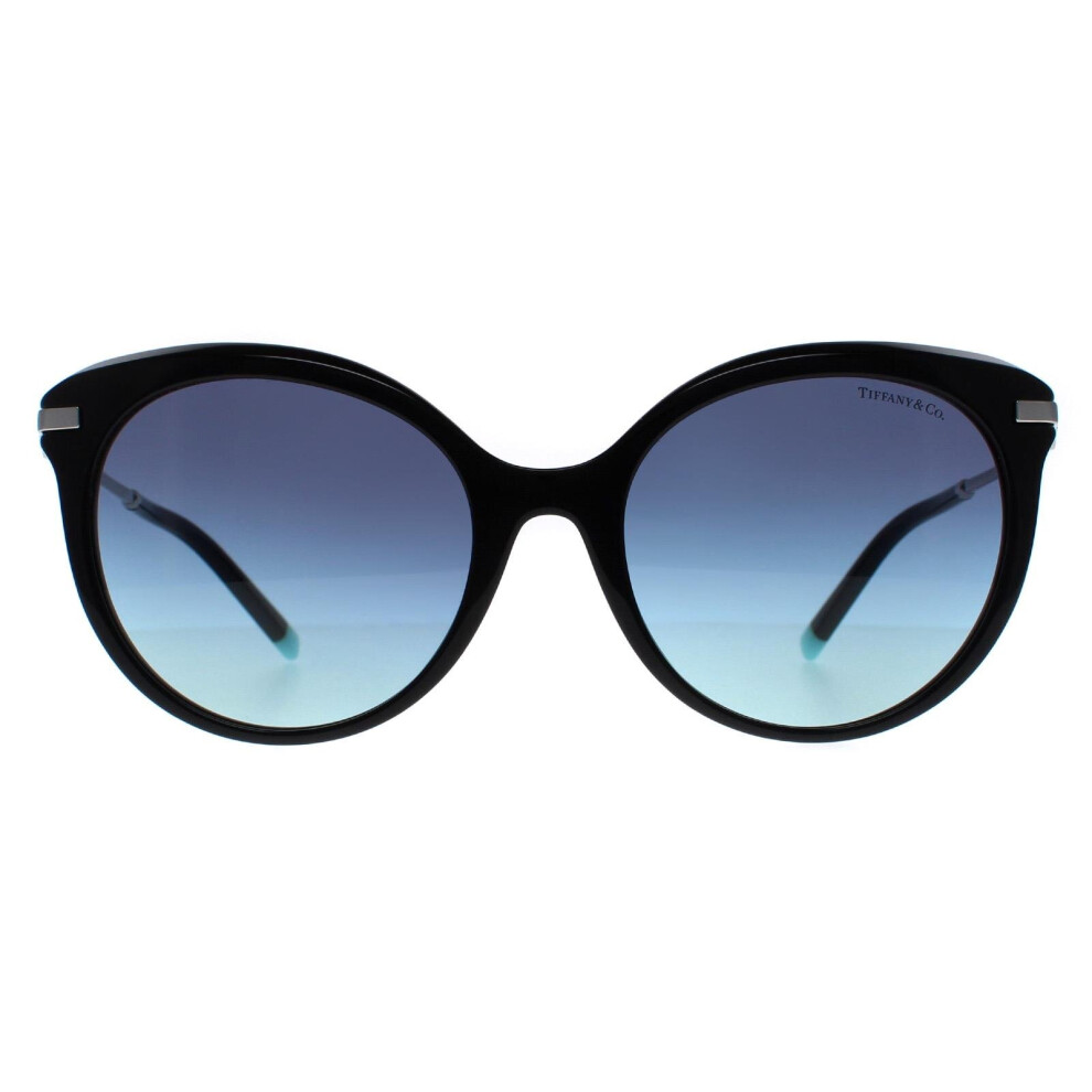 Tiffany Sunglasses TF4189 80019S Black Azure Gradient Blue