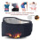 (S) Adjustable Waist Self Heating Magnetic Therapy Back Support Brace 3