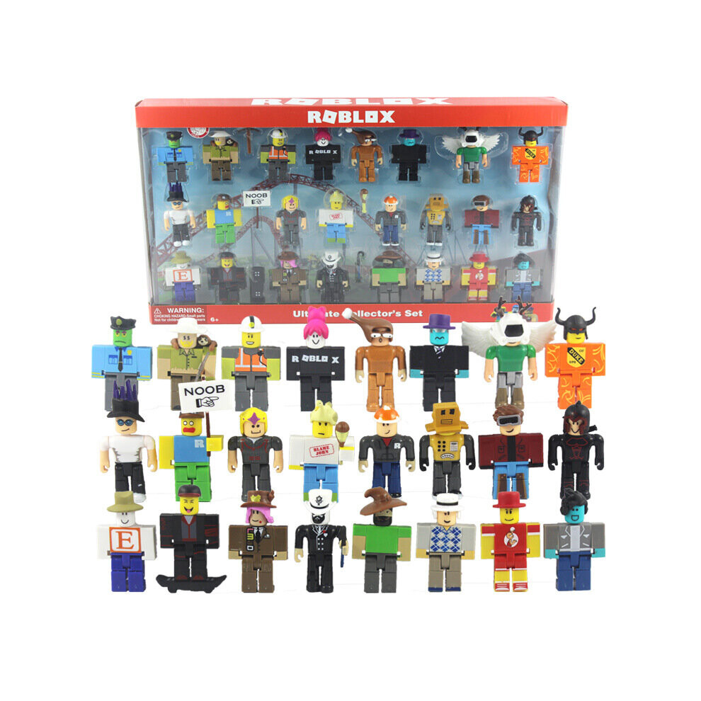 (Style 01) 24PCS Roblox PVC Action Figure Model Toys & Box UK