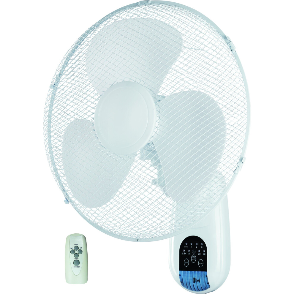 Wall Mounting Fan Hometronix 16in Tilt Oscillating Fan Remote Control