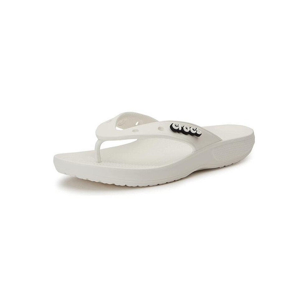 Crocs 207713-100-M6W8 Classic Flip-Flop - White - M6W8