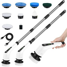 OPENED BOX Leebein 2022 New Cordless Cleaning Brush Electric Spin Scrubber