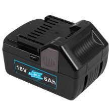 18V 6.0Ah Li-Ion Battery For Hitachi BSL1815 BSL1830 BSL1830C 330067 330068