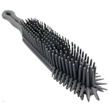 Rubber Hand Brush Pet Dog Hair Remover Carpet Sweeping Cleaning Indoor