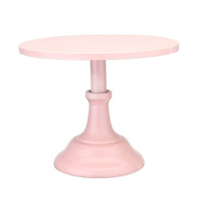 (Pink, L) Cake Stand Pedestal Dessert Round Holder Wedding Party Birthday Decor Display