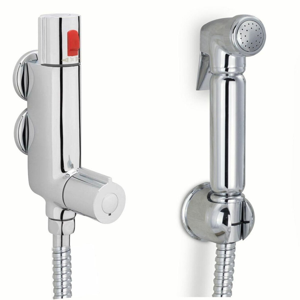 Shattaf Douche Toilet Bidet With Mini Thermostatic Shower Valve Muslim Spray 7427009351026