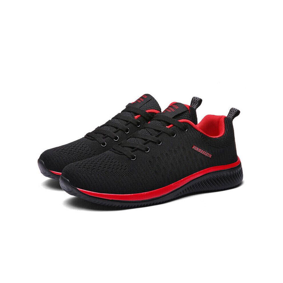 Mens red athletic shoes deals