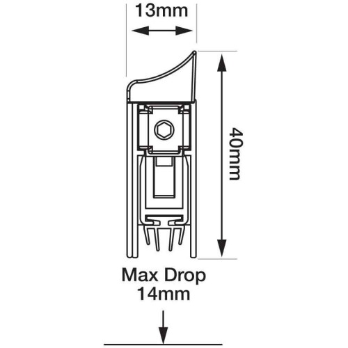 Lowenergie Automatic Drop Down Door Bottom Seal 2