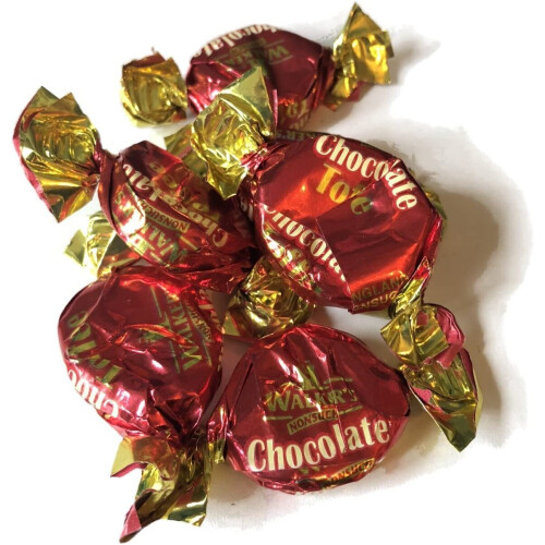 Walkers Walkers Chocolate Toffee Wrapped Retro Sweets Traditional Old Fashioned Candy (100g) 2