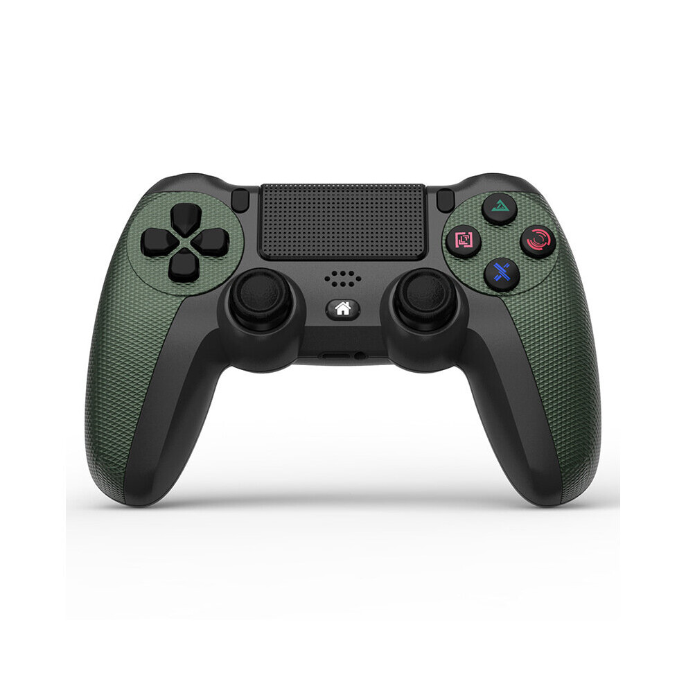 (Dark Green) For Sony PS4 Controller Bluetooth-compatible Vibration Gamepad For PlayStation 4 Detroit Wireless Joystick For PS4/Slim/Pro/PC Games Cons