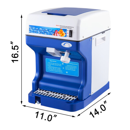 Electric Ice Crusher Commercial Ice Crusher Snow Cone Maker Machine 1
