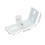 4 Pack Vertical Blind L Branch Rail Mounting Brackets 3
