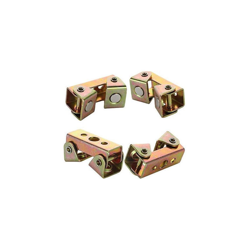 Magnetic Welding Fixtures, 4Pcs V Shaped Magnetic Welding Brackets Welding Fixtures 9334012220424