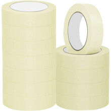 Painting Masking Tape Masking Tape 25mm Upholstery Tape 12 Rolls (25mm x 20m)
