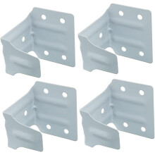 4 Pack Blind Head Rail Brackets Mini White Blind Brackets