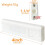 Wire Rope Spare 2pcs for Vertical Blinds, Safety Handle Blind Accessories 3
