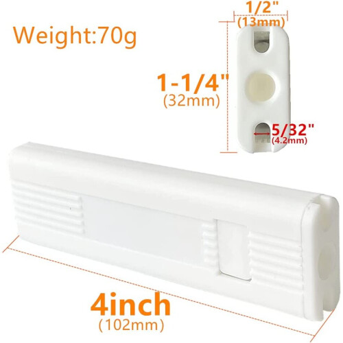 Wire Rope Spare 2pcs for Vertical Blinds, Safety Handle Blind Accessories 2
