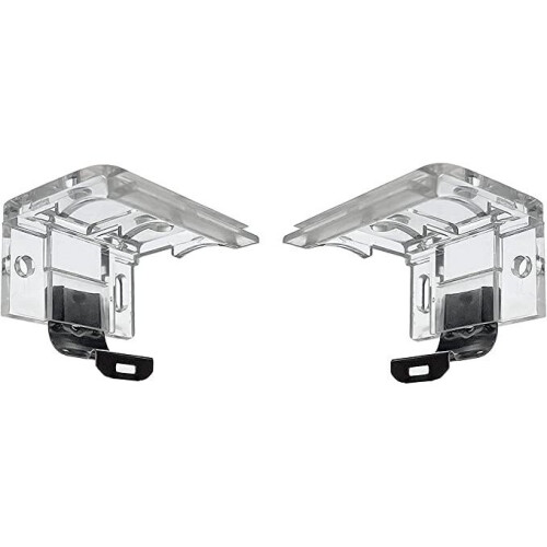 2pcs Mounting Brackets with Metal Clips for 1" (25mm) 1