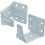 4 Pack Blind Head Rail Brackets Mini White Blind Brackets 4